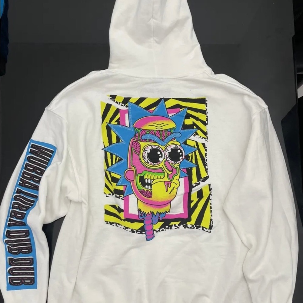 Rick and morty hoodie medium